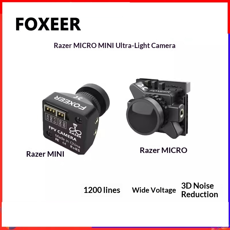 Caméra FPV FOXEER Razer MICRO  - Drone Battery High Voltage avis et prix