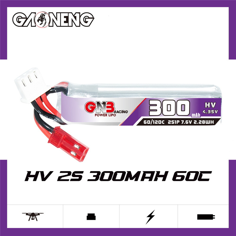GAONENG GNB 2S 7.6V 300mAh 60C - Drone Battery Connector avis et prix